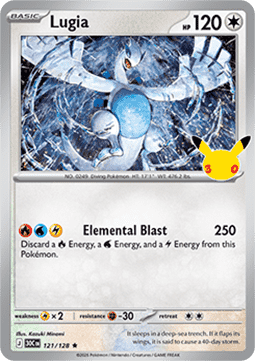30c 121/128 Lugia